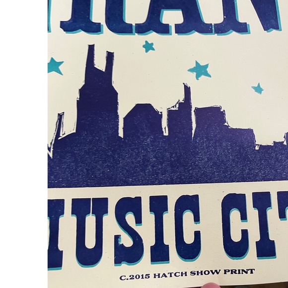 Ain't Life Grand Music City Grand Ole Opry 2013 Hatch Show Print POSTER‎ - Picture 2 of 5